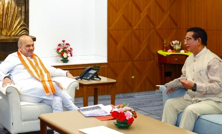 Chief Minister leh Union Home Minister inkawm
